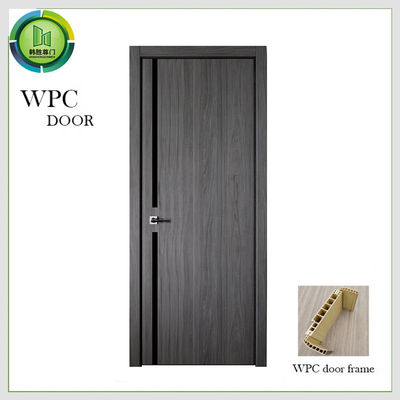 Calidad Puertas internas amistosas de la sala de estar de Eco, puerta de madera resistente de la termita WPC Fábrica