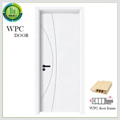 Un buen precio. ISO9001 Certified WPC Interior Door with Mortise Lock and Cylinder Lock Options en línea