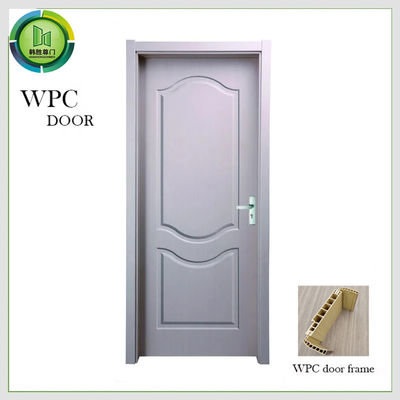 Un buen precio. Puerta WPC pintada, puerta interior ecológica con resistencia y estabilidad superiores, y resistencia a la humedad y la putrefacción en línea