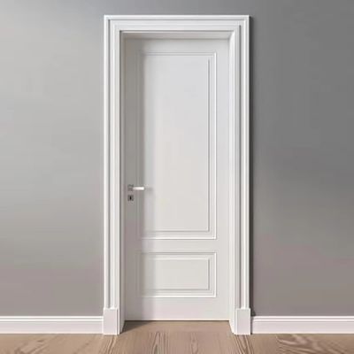 Un buen precio. PVC rasante del arreglo para requisitos particulares que pinta prenda impermeable libre del formaldehído de la puerta de WPC en línea