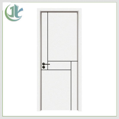 Un buen precio. Blanco llano resistente de WPC de la termita hueco compuesta plástica de madera de la puerta en línea