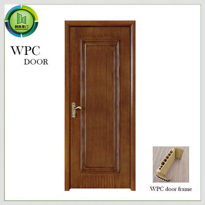 Un buen precio. Prueba de la termita de las puertas de Wpc del llano del OEM WPC, puerta llana de madera sólida para el chalet en línea