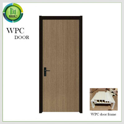 Un buen precio. El SGS resistente de madera interior clasificado de humedad de la puerta del fuego WPC certificó en línea