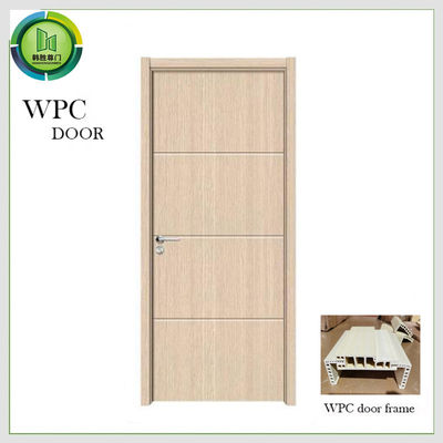 Un buen precio. La piel de madera del PVC de la puerta de la prueba WPC de la termita acabó uso ignífugo del dormitorio en línea