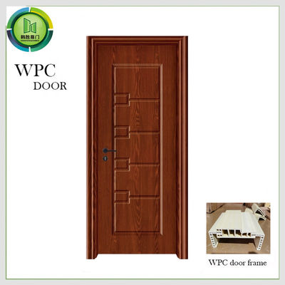 Un buen precio. Uso ignífugo del dormitorio de WPC del grueso de madera a prueba de humedad de la puerta 45m m en línea