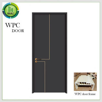 Un buen precio. Lamina de madera de la puerta de la protección del medio ambiente WPC para el apartamento en línea