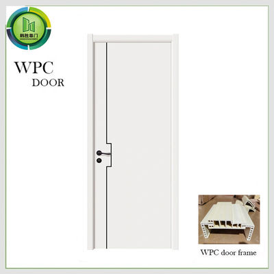 Un buen precio. Uso de madera libre del cuarto de baño del arquitrabe WPC del marco de puerta del formaldehído en línea