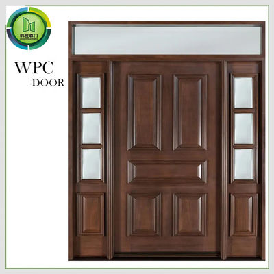 Un buen precio. Puertas de vidrio de desplazamiento exteriores de las termitas antis, puerta de cristal de la entrada de WPC en línea