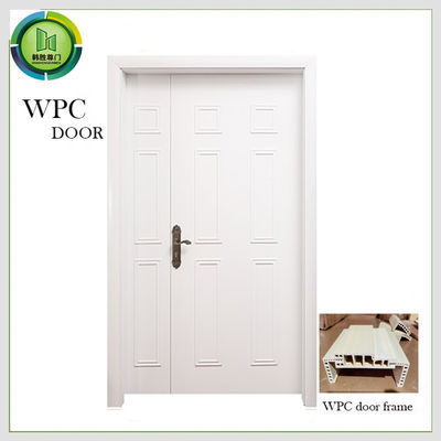 Un buen precio. Puerta deslizante de madera insonora del ODM WPC, puerta de desplazamiento desigual del cuarto de baño en línea