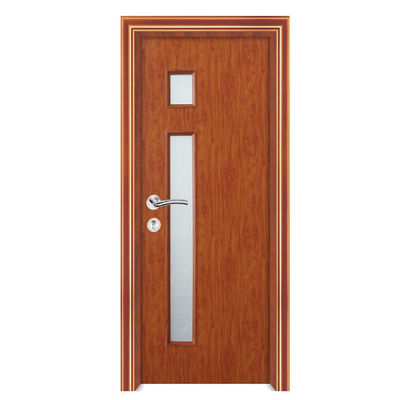 Un buen precio. Puerta de vidrio de WPC de energía duradera con construcción de compuesto hueco que proporciona insonorización y resistencia a la humedad para espacios interiores en línea