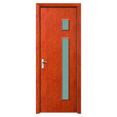 Un buen precio. Puerta de vidrio WPC resistente al agua y respetuosa con el medio ambiente en línea