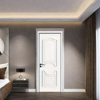 Un buen precio. Pintura Puerta de WPC resistente a la humedad y la humedad Puerta hueca con bajo mantenimiento y larga vida útil para interiores residenciales en línea