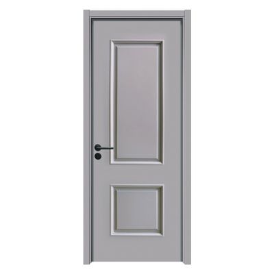 Un buen precio. Pintura ecológica y duradera Puerta WPC hecha con polvo de madera y polímeros biodegradables en línea
