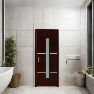 Un buen precio. Puerta de vidrio WPC insonorizada resistente a la humedad con aislamiento térmico para uso residencial y comercial en línea