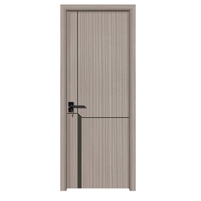 Un buen precio. Puerta hueca WPC laminada con PVC ecológica con aislamiento térmico y acústico de 30db para uso interior en línea