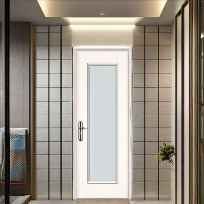 Un buen precio. Puerta hueca de vidrio WPC resistente a la humedad e insonorizada, fácil de instalar para interiores modernos en línea