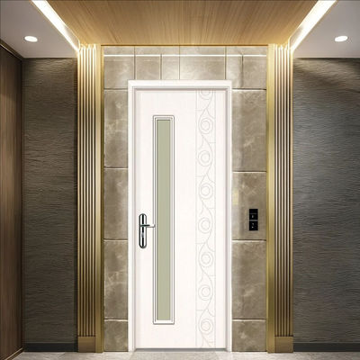 Un buen precio. Puerta de vidrio WPC ecológica con aislamiento térmico superior, insonorización y resistencia a la humedad para interiores elegantes en línea