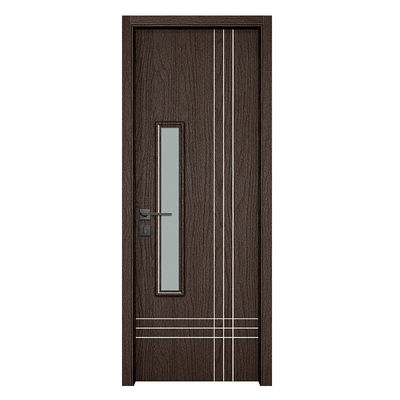Un buen precio. Puerta de vidrio WPC con aislamiento térmico y a prueba de termitas de tamaño personalizado para interiores modernos en línea
