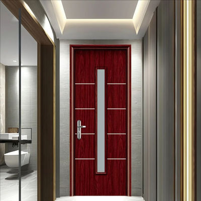 Un buen precio. Puerta de vidrio WPC insonorizada resistente a la humedad y a prueba de termitas para interiores modernos en línea
