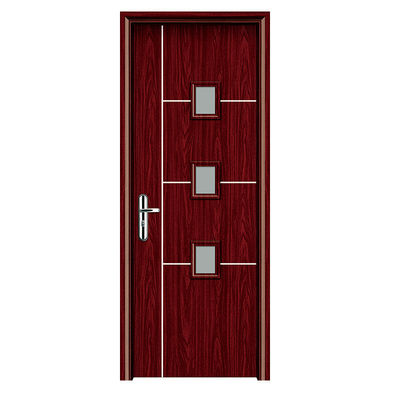 Un buen precio. Puerta de vidrio de WPC ecológica con excelentes propiedades de insonorización e aislamiento térmico para espacios residenciales y comerciales en línea