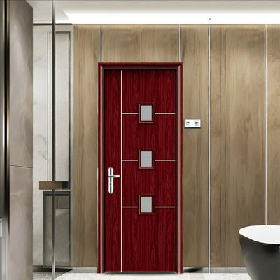 Un buen precio. Puerta de vidrio de WPC solución de puerta hueca compuesta que ofrece características a prueba de termitas y resistentes a la humedad para residencias y comerciales en línea
