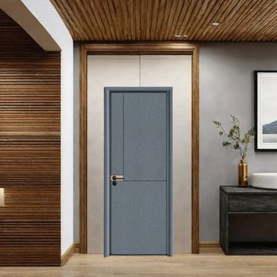 Un buen precio. Puerta interior de WPC núcleo hueco durable impermeable a las termitas puerta perfecta para entornos residenciales y comerciales en línea