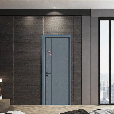 Un buen precio. Puerta hueca de WPC personalizable con resistencia a la humedad y propiedades de insonorización adecuada para entornos residenciales interiores en línea