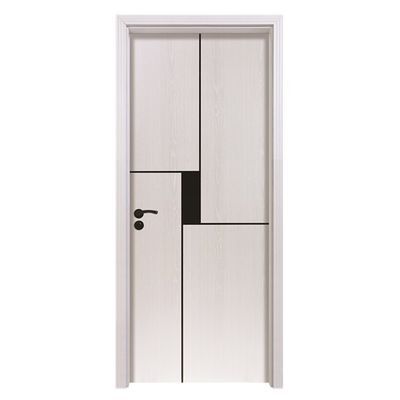 Un buen precio. Puerta hueca WPC impermeable y anti-termitas con espesor de 35mm/45mm y tamaño estándar de 2050*800*45mm en línea