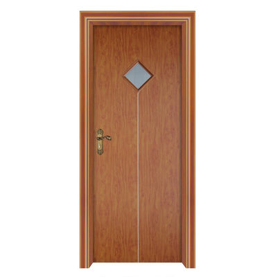 Un buen precio. A prueba de termitas insonorizado resistente a la humedad Puerta de vidrio WPC Composite Puerta hueca para interiores modernos en línea