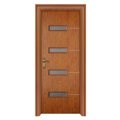 Un buen precio. Puerta de vidrio WPC puerta compuesta insonorizada adecuada para dormitorios salas de estar y oficinas con diseño a prueba de termitas en línea