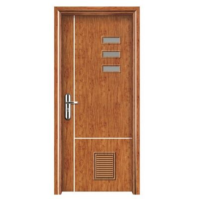 Un buen precio. Puerta hueca de WPC de espesor 35/45 mm con aislamiento térmico y a prueba de termitas para uso residencial y comercial en línea