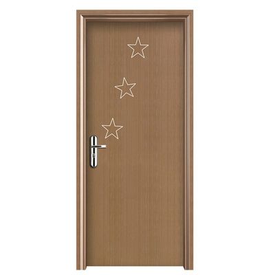 Un buen precio. Puerta hueca WPC puerta compuesta con material WPC a prueba de termitas y resistente al moho diseñado para una durabilidad duradera y energía interior en línea