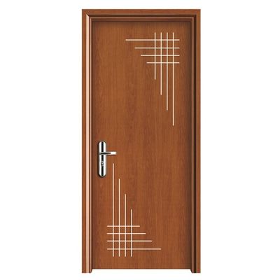 Puerta interior WPC resistente a la humedad con aislamiento acústico y térmico de 30 dB para espacios modernos