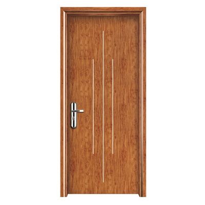 Puerta hueca WPC de bajo mantenimiento personalizada y sin formaldehído para uso interior