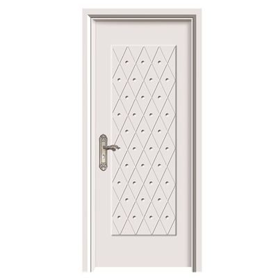 Un buen precio. Formaldehído libre Humectancia Resistente a la insonorización Diseño Pintura WPC Puerta hueca para interiores modernos en línea