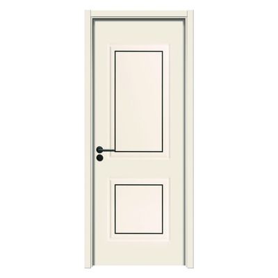 Un buen precio. Puerta WPC hueca estable, impermeable y resistente al fuego para interiores modernos en línea