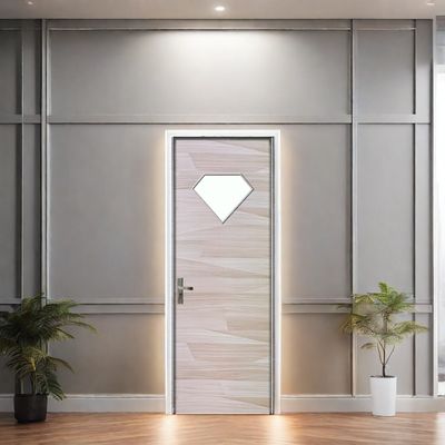 Un buen precio. Puerta de vidrio de WPC duradera con excelente aislamiento térmico y propiedades a prueba de termitas para espacios de vida y oficinas modernos en línea
