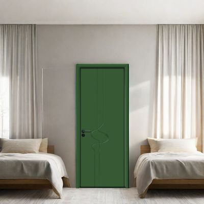 Un buen precio. Puerta interior de WPC de energía Puerta de compuesto hueca con resistencia a la humedad y características de aislamiento térmico para entornos interiores modernos en línea