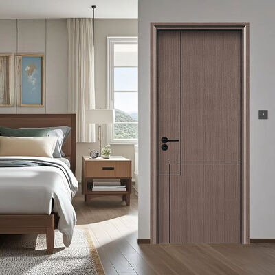 Un buen precio. Puerta interior de WPC resistente a la humedad e insonorizada con tratamientos de superficie personalizables para uso residencial y comercial en línea