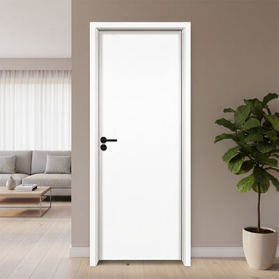 Un buen precio. Puerta WPC pintada de alta durabilidad con resistencia a la humedad, adecuada para interiores residenciales y comerciales en línea
