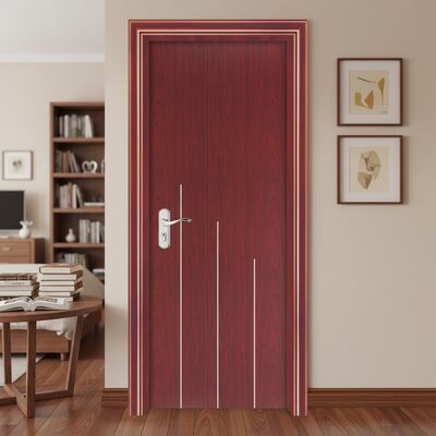 Puerta hueca de WPC Puerta compuesta diseñada con una resistencia superior, estabilidad y eficiencia energética para diversas aplicaciones
