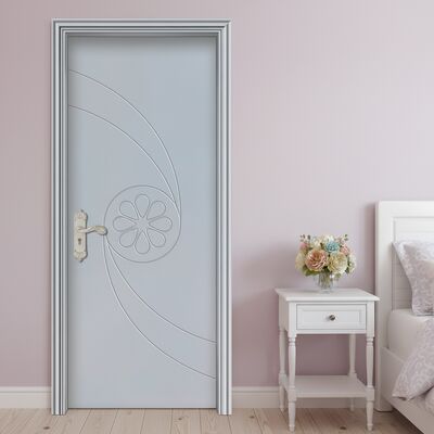 Un buen precio. Pintura de baja mantenimiento WPC Puerta hueca para espacios modernos en línea
