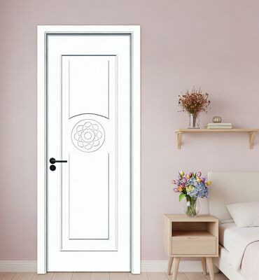 Un buen precio. Puerta WPC pintada, duradera, resistente a la humedad, para interiores, con excelente aislamiento térmico y acústico, ecológica para espacios modernos en línea