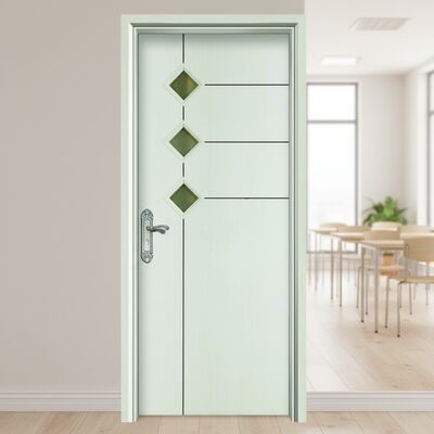 Puerta Hueca WPC Ecológica Diseñada para Interiores con Material Compuesto Duradero y Aislamiento Térmico