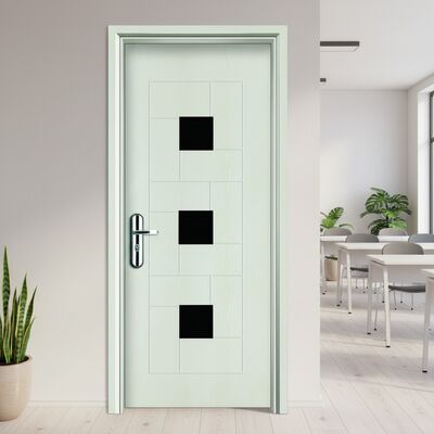 Puerta Hueca de WPC con Aislamiento Térmico y Propiedades a Prueba de Moho Diseñada para Entornos Residenciales y Comerciales