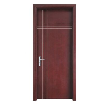 Un buen precio. Puerta interior de WPC de estilo moderno, material compuesto de madera y plástico que ofrece opciones de puertas interiores elegantes y prácticas en línea