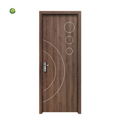 Un buen precio. Modernas puertas interiores de WPC que ofrecen acabado suave e aislamiento acústico de 30 dB diseñadas para un mejor rendimiento acústico en línea