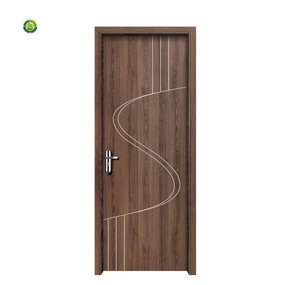 Un buen precio. Puertas Interiores Residenciales de WPC de 600 a 1200 mm de Ancho que Muestran un Diseño Hermoso y Moderno que Mejora la Estética Interior en línea