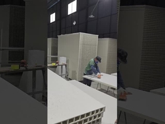 2100*800*45mm Reducción del sonido A prueba de insectos Puertas interiores de WPC sin pintura