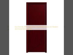 Puerta de vidrio WPC ecológica: la elección perfecta para interiores modernos y sostenibles